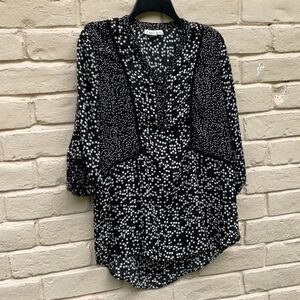 Take 50% OFF- Cato Women’s Top Black&White, Size-M